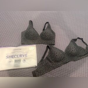 SheCurve Leopard Print Bra